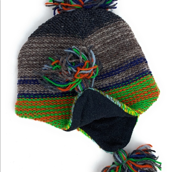 Wool Beanie With Earflap - Picture 1 of 6